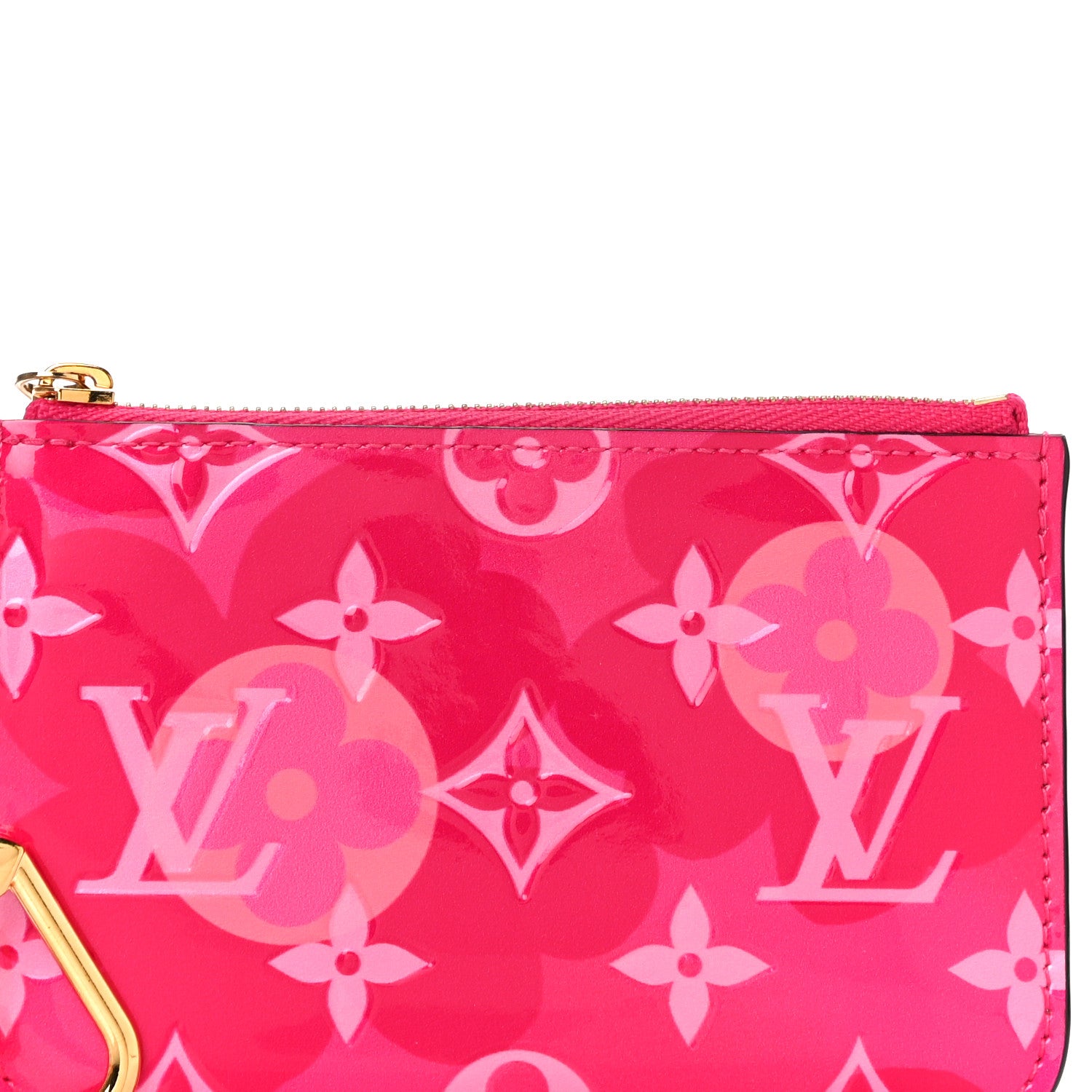 Louis Vuitton Vernis Valentine Key Pouch Fuchsia 8 of 11