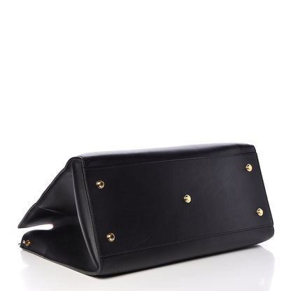 Louis Vuitton Calfskin City Steamer XL Black Creme Bourgogne 4 of 15