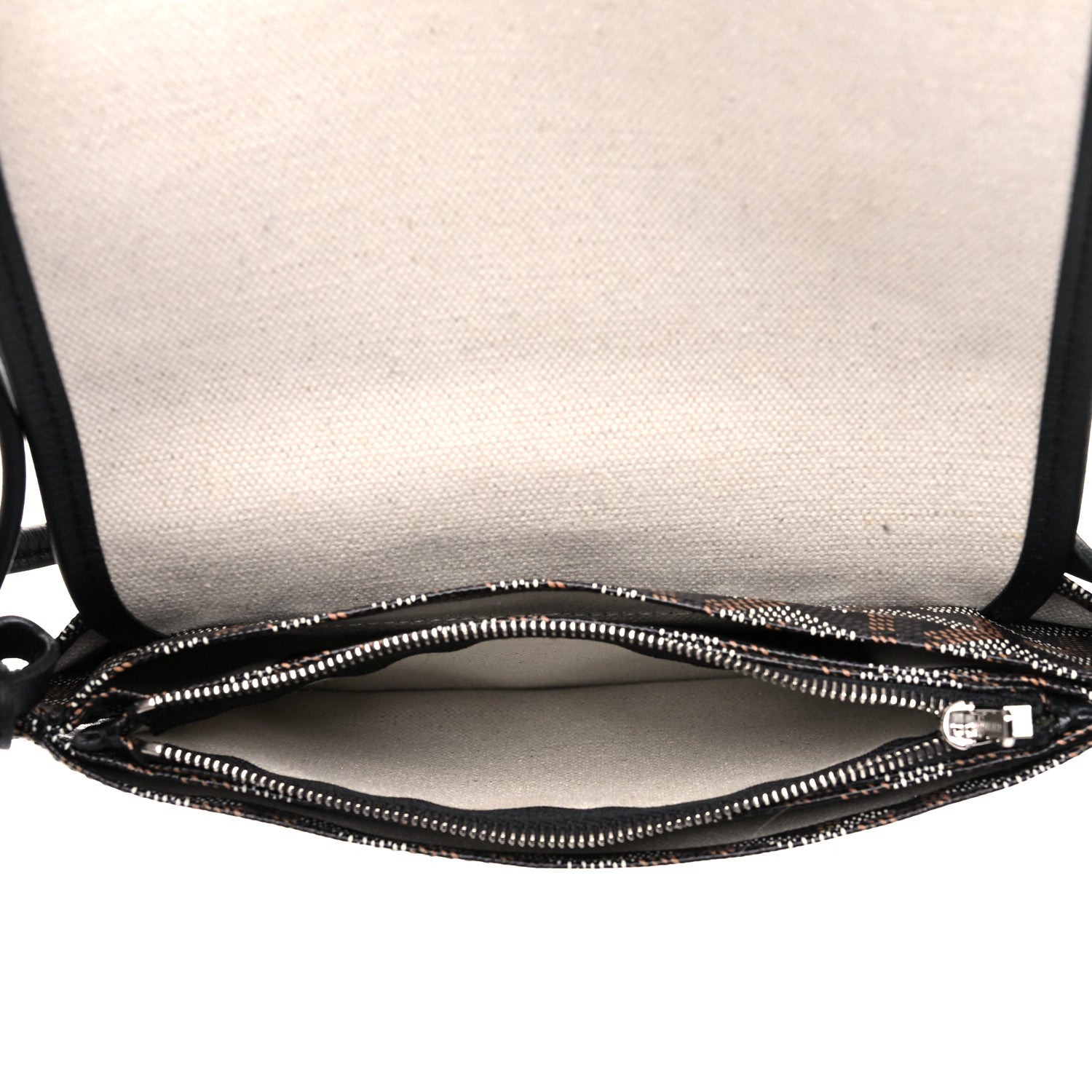 Goyard Goyardine Plumet Wallet Clutch Black 5 of 8