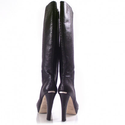 Christian Dior Python Tall Boots 36.5 3 of 9