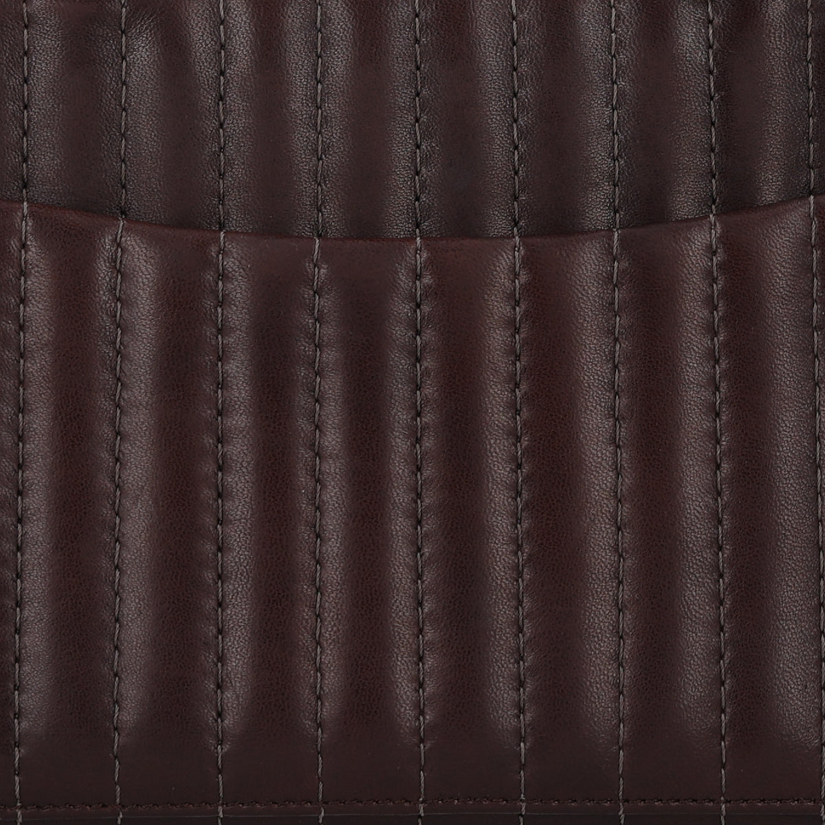 Chanel Lambskin Vertical Quilted Mademoiselle Satchel Brown 8 of 10