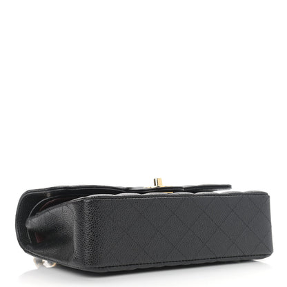 Chanel Caviar Quilted Small Double Flap Black 4 of 9