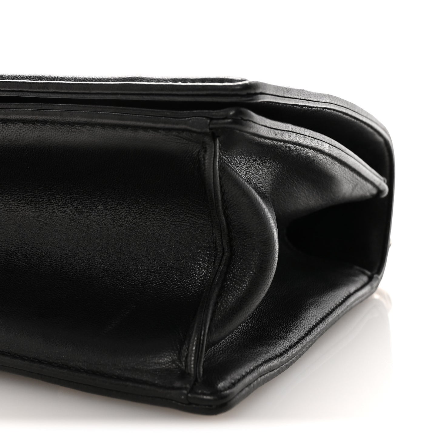 Lambskin Multi Studded Medium Diorama Flap Bag Black