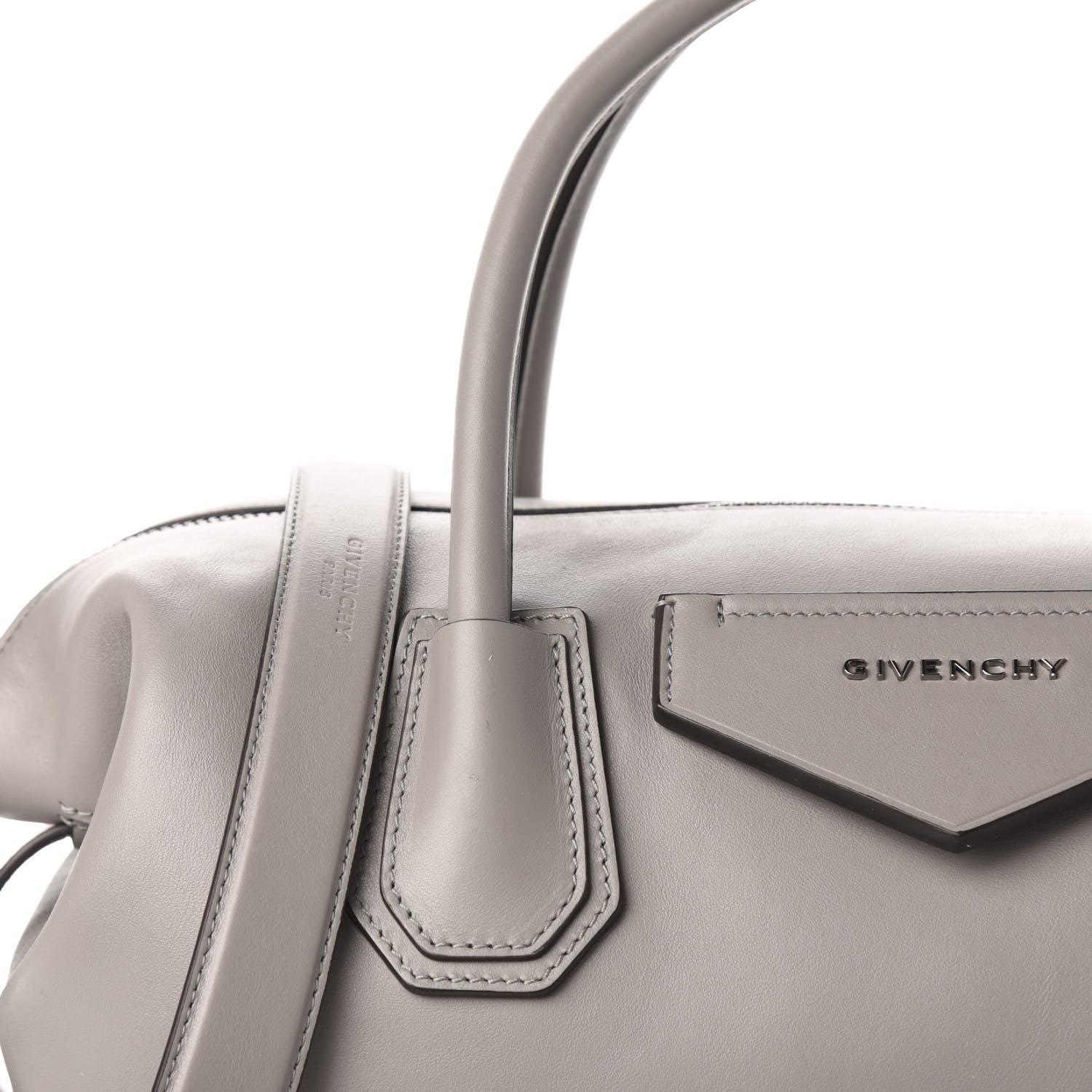 Givenchy Soft Calfskin Medium Soft Antigona Pearl Grey 11 of 12