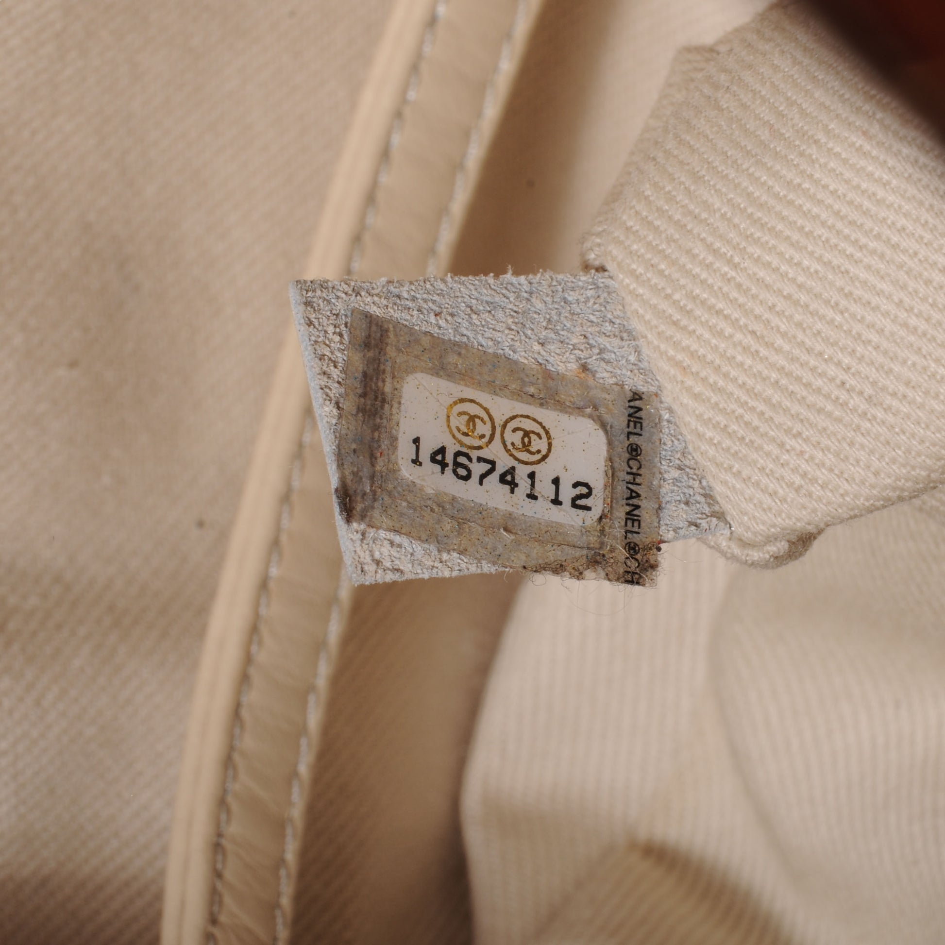 Chanel Calfskin Quilted In the Business North South Tote Light Brown 7 of 8