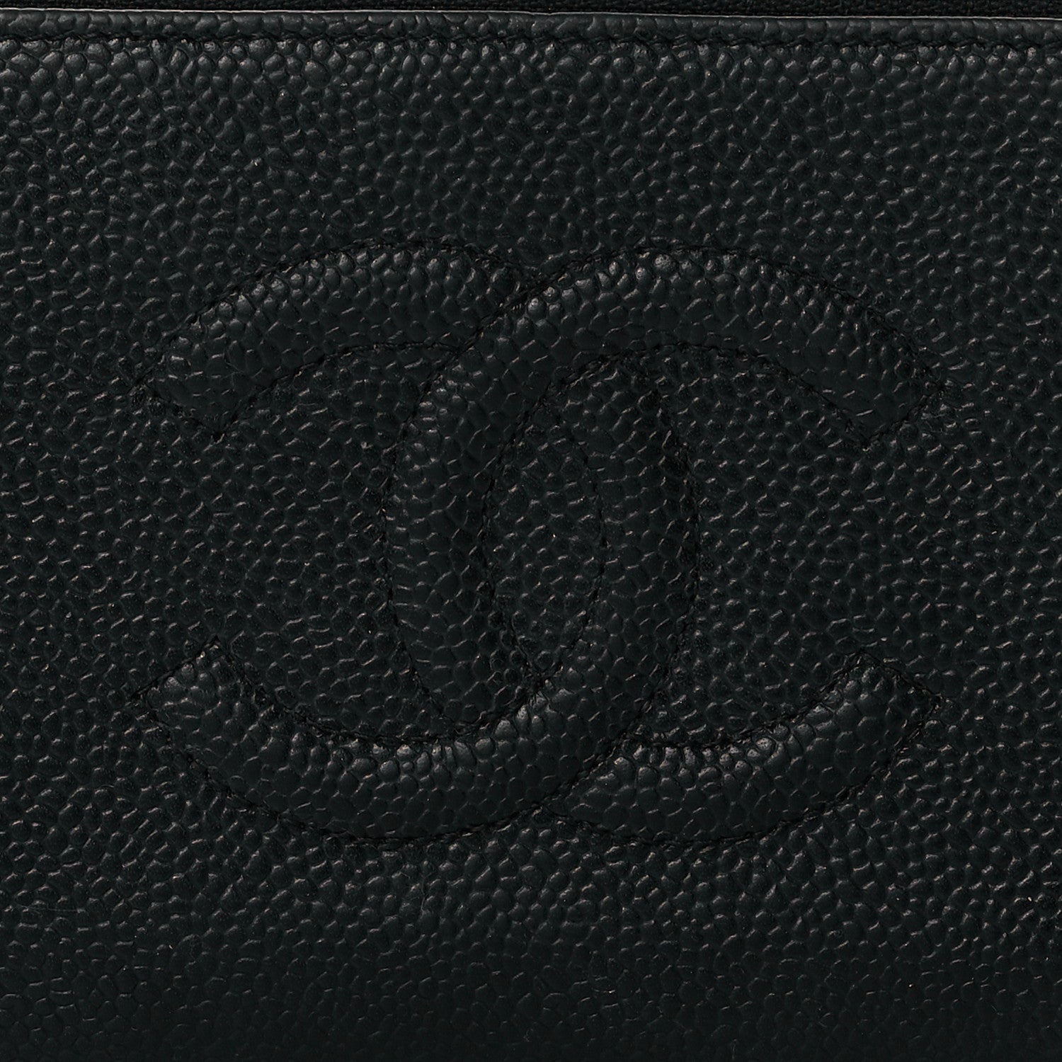 Chanel Caviar Large Timeless CC Zip Around Wallet Black 9 of 9