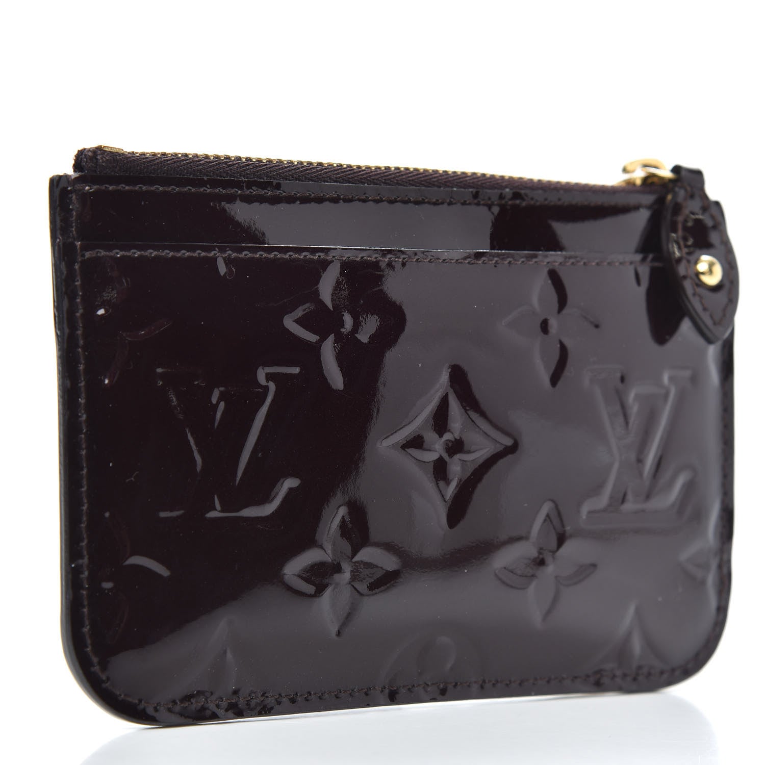 Louis Vuitton Vernis Key Pouch NM Amarante 3 of 6