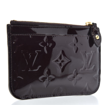 Louis Vuitton Vernis Key Pouch NM Amarante 3 of 6