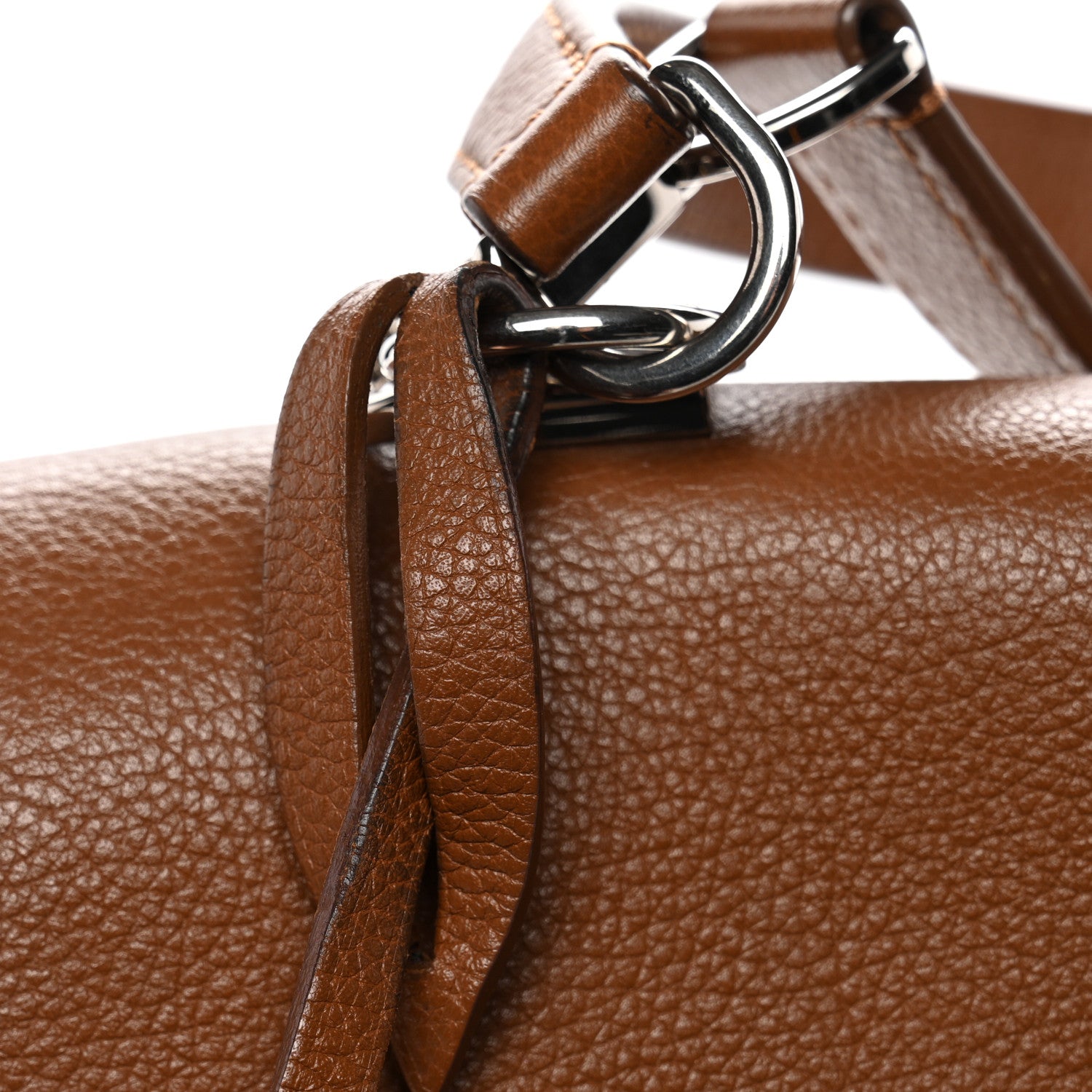 Louis Vuitton Soft Calfskin Lockme II Top Handle Cognac 10 of 10