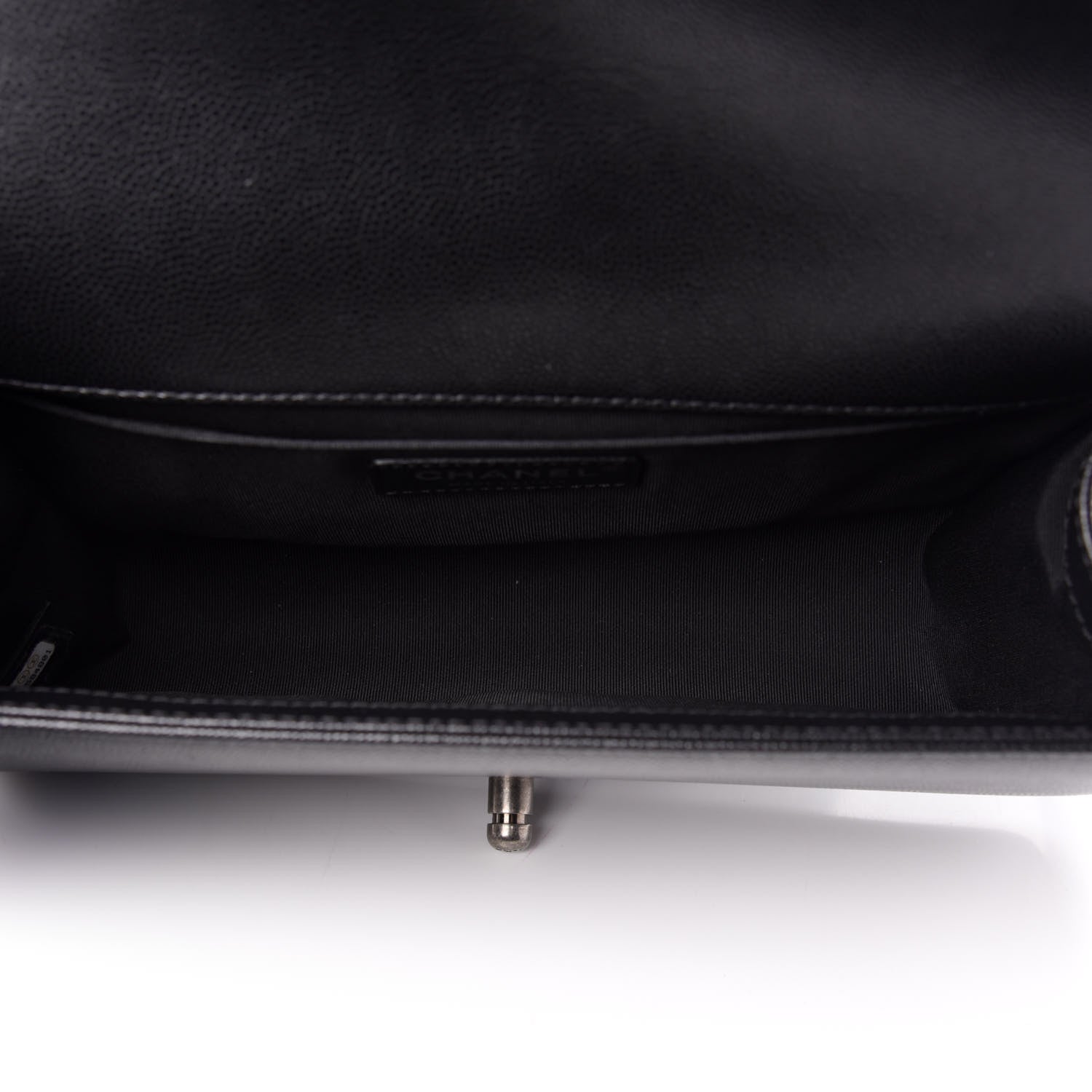 Chanel Caviar Quilted Medium Boy Flap Black 5 of 12