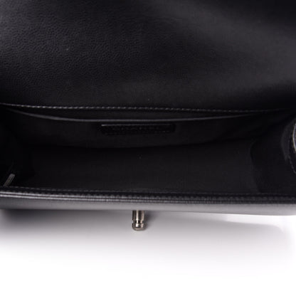 Chanel Caviar Quilted Medium Boy Flap Black 5 of 12