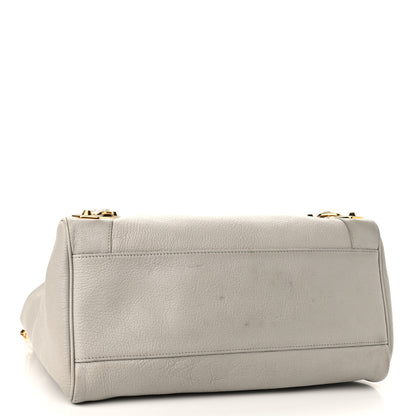 Balenciaga Chevre Gold Metallic Edge Hardware City Gris Clair Gris Perle 4 of 10