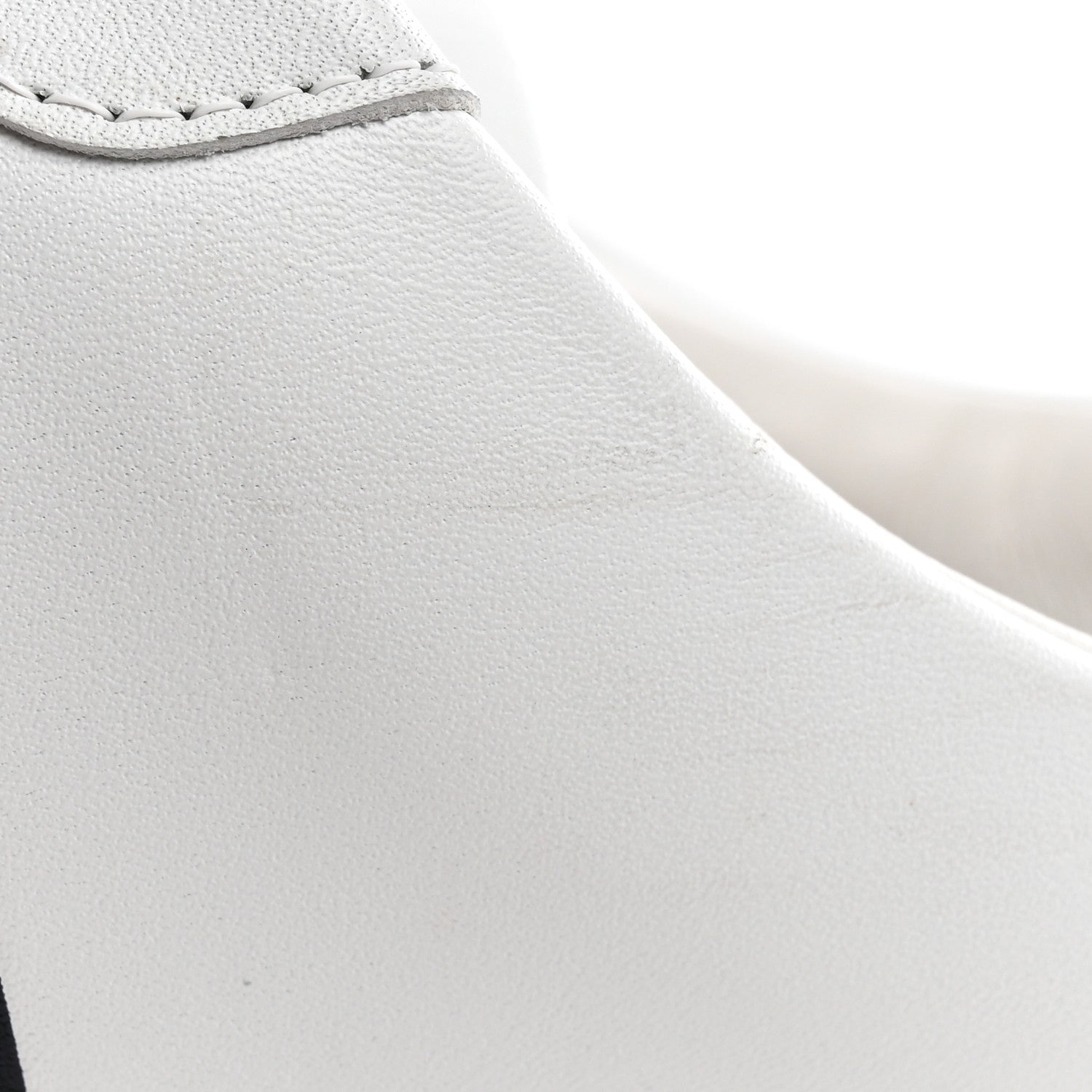 Hermes Calfskin Mens Advantage Sneakers 43 White Black 9 of 13