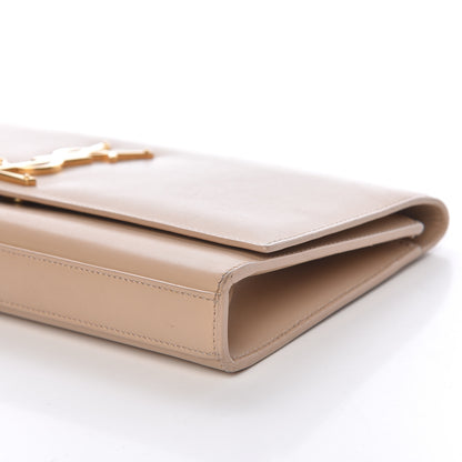 Saint Laurent Smooth Calfskin Cassandre Clutch Nude Powder 11 of 17