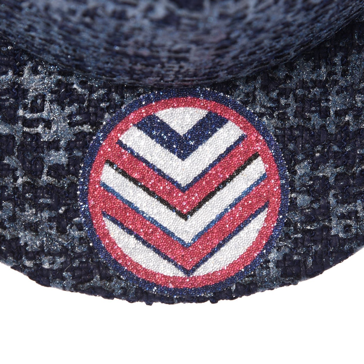 Cotton Glitter Strass Cap Hat Multicolor