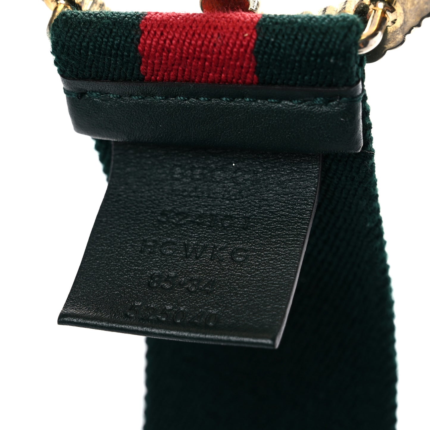 Canvas Torchon Double G Web Belt 85 34 Navy Red