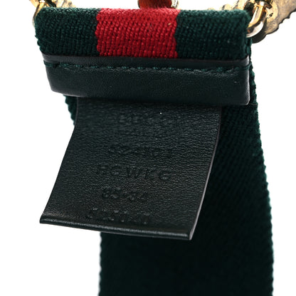 Gucci Canvas Torchon Double G Web Belt 85 34 Navy Red 3 of 5