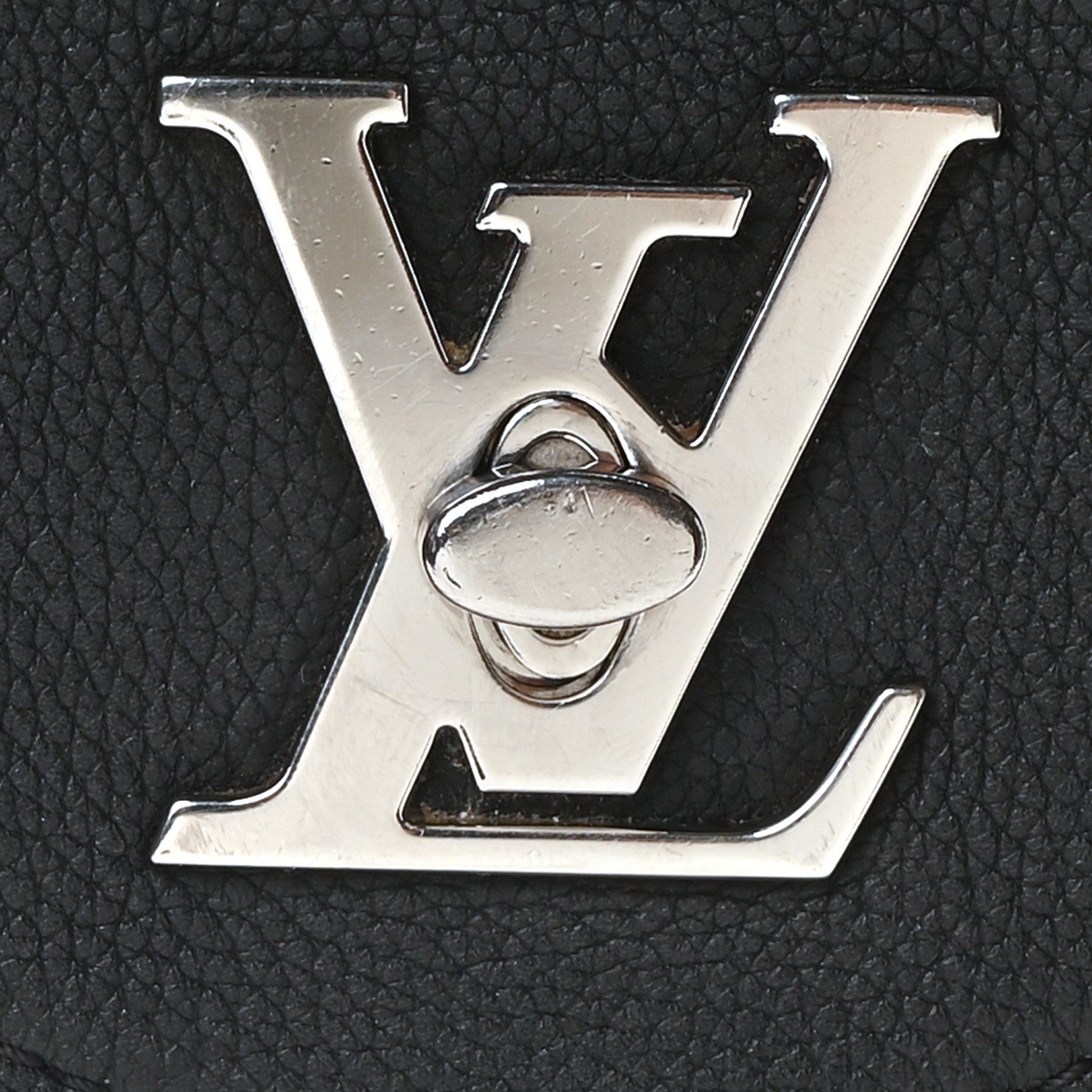 Louis Vuitton Soft Calfskin My Lockme Chain Bag BB Black 7 of 9
