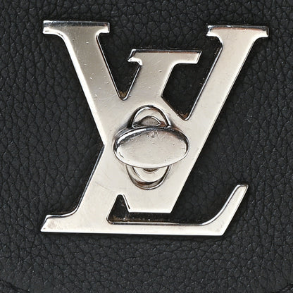 Louis Vuitton Soft Calfskin My Lockme Chain Bag BB Black 7 of 9
