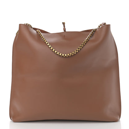Saint Laurent Calfskin Medium Suzanne Hobo Brick 4 of 11