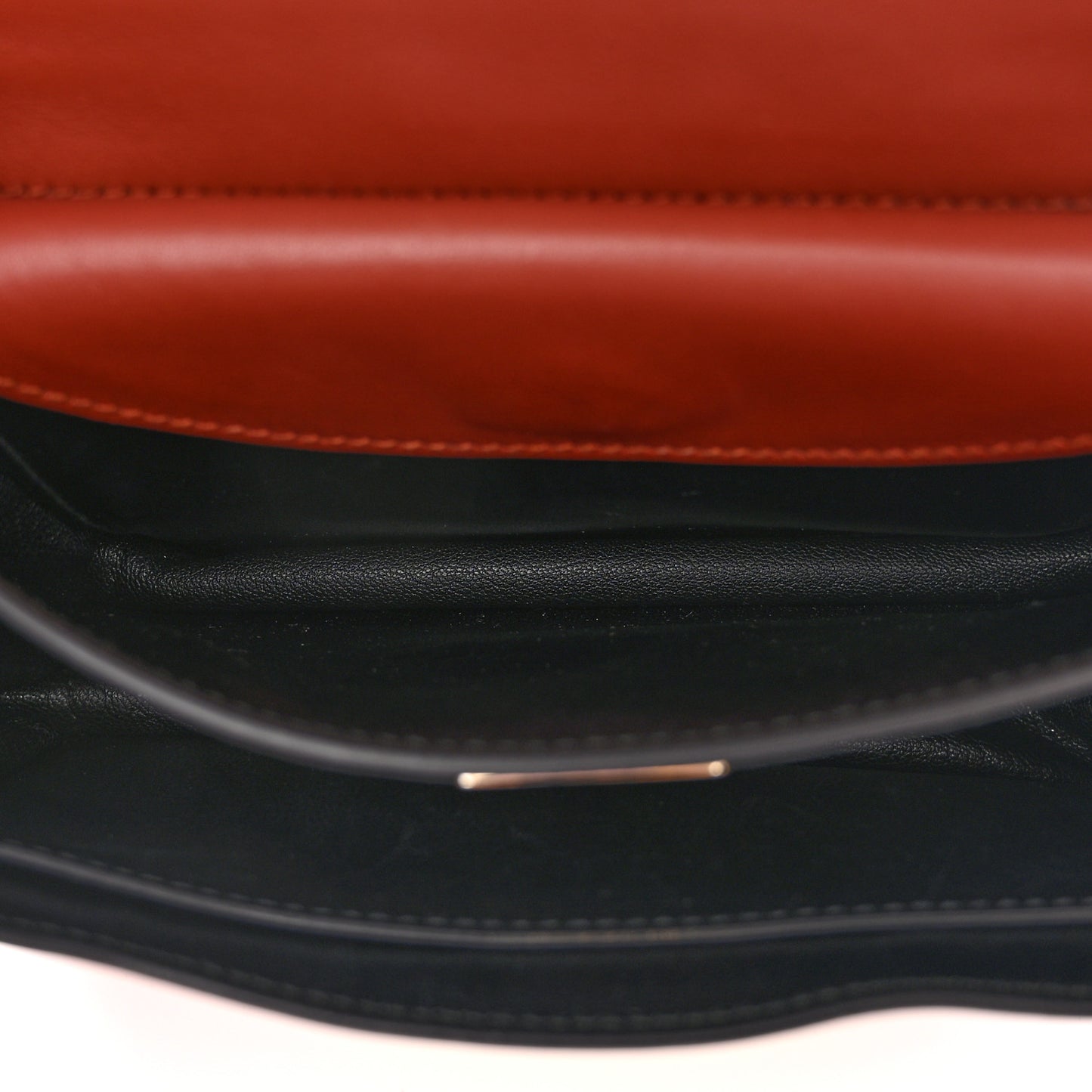 City Calfskin Saffiano Cahier Bag Cotto Black