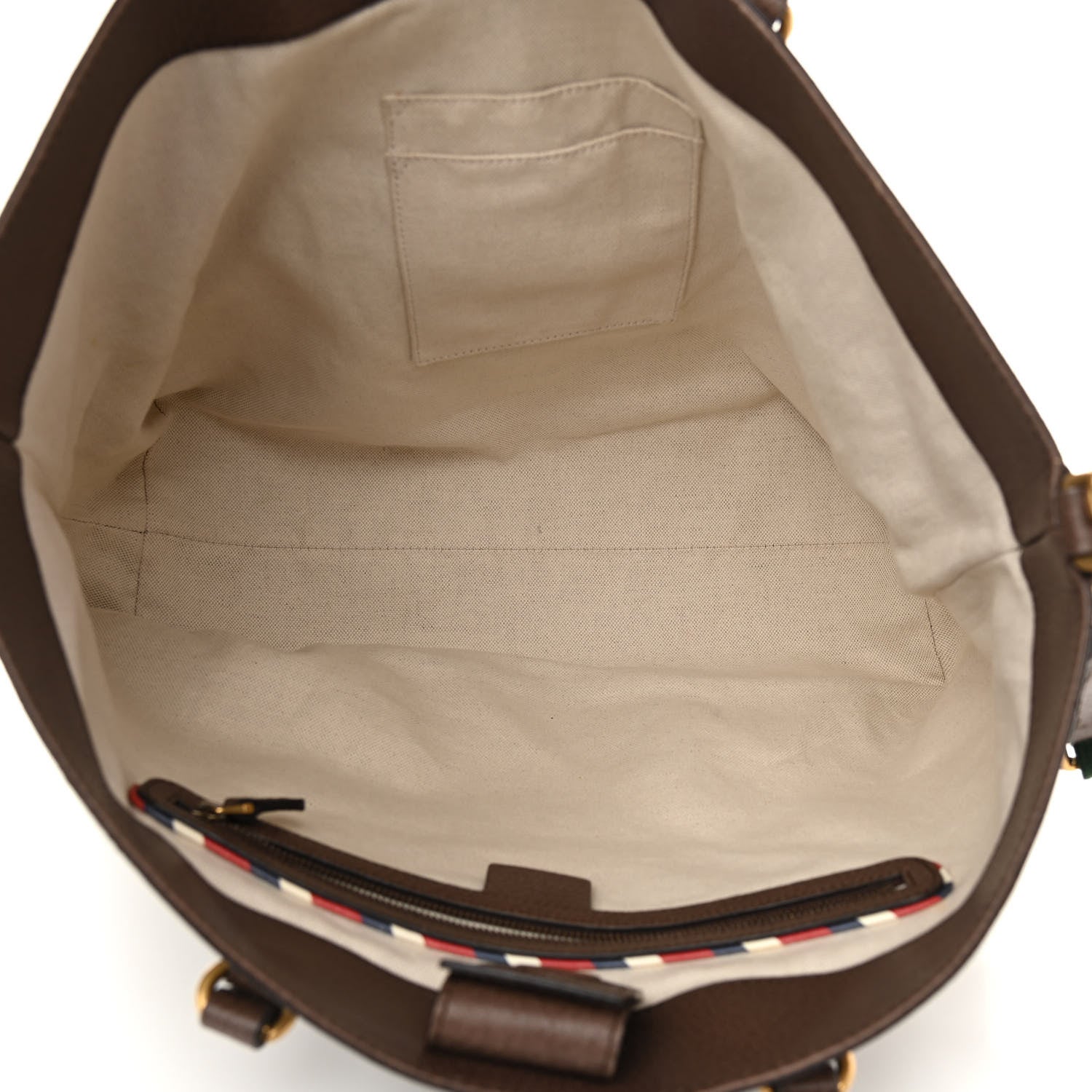 Gucci Soft GG Supreme Monogram Courrier Medium Crossbody Tote Beige New Acero 5 of 11