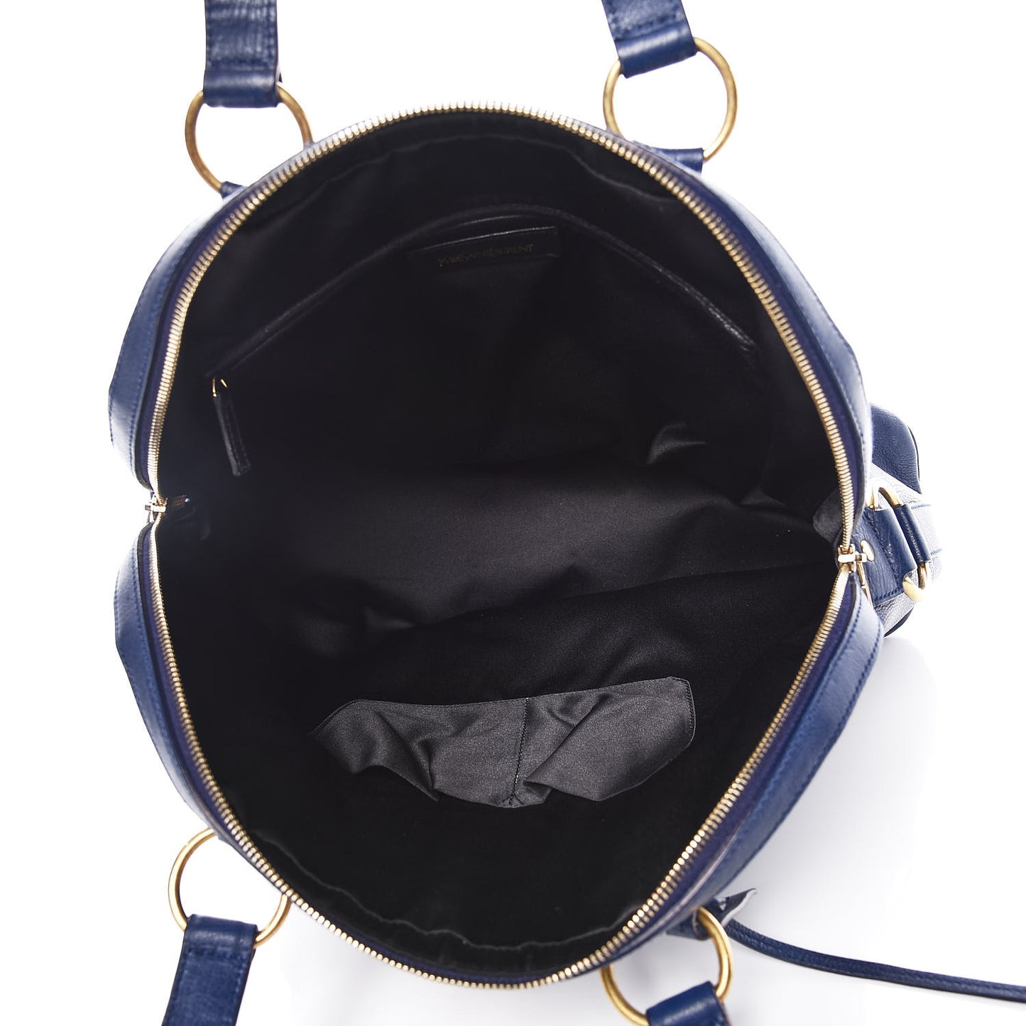 Calfskin Oversized Muse Navy Blue