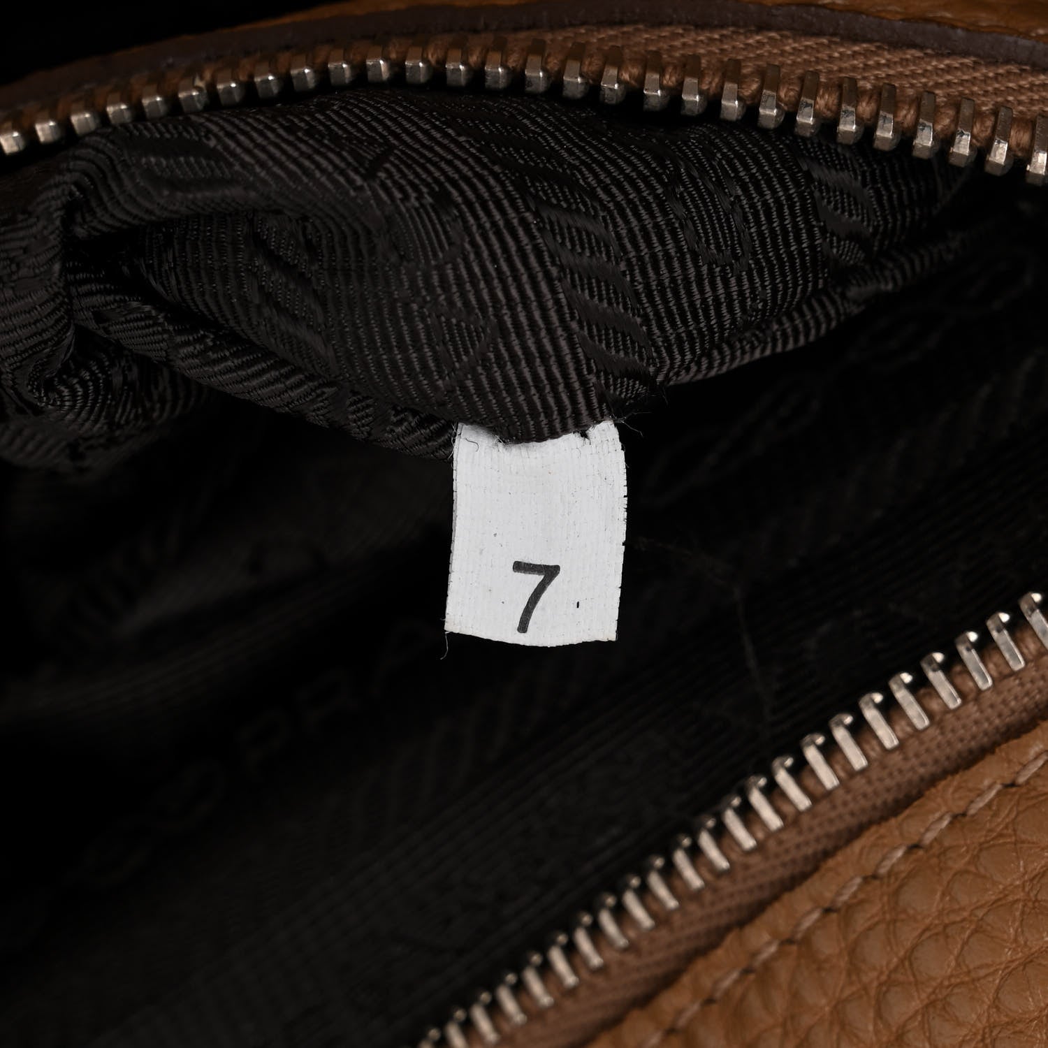 Prada Vitello Daino Shopping Tote Sesamo 7 of 13