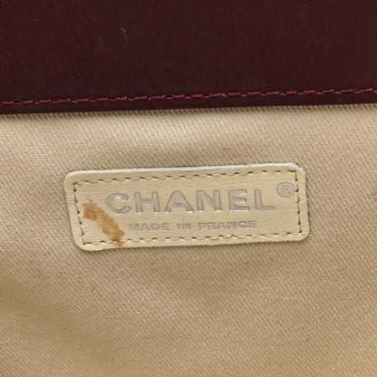 Chanel Patent CC Quilted Timeless Clutch Red 9 of 9