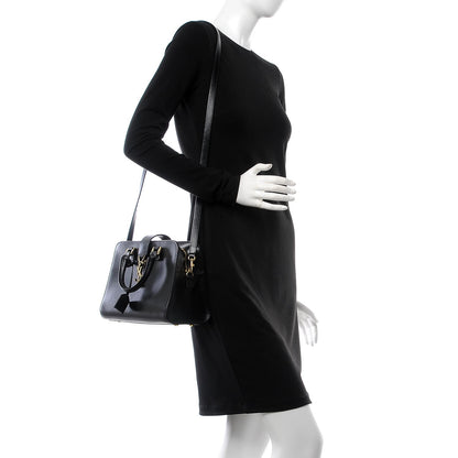 Saint Laurent Calfskin Baby Monogram Cabas Black 2 of 7