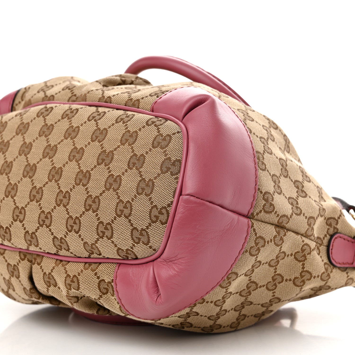 Gucci Monogram Medium Sukey Top Handle Peonia Flower 10 of 12