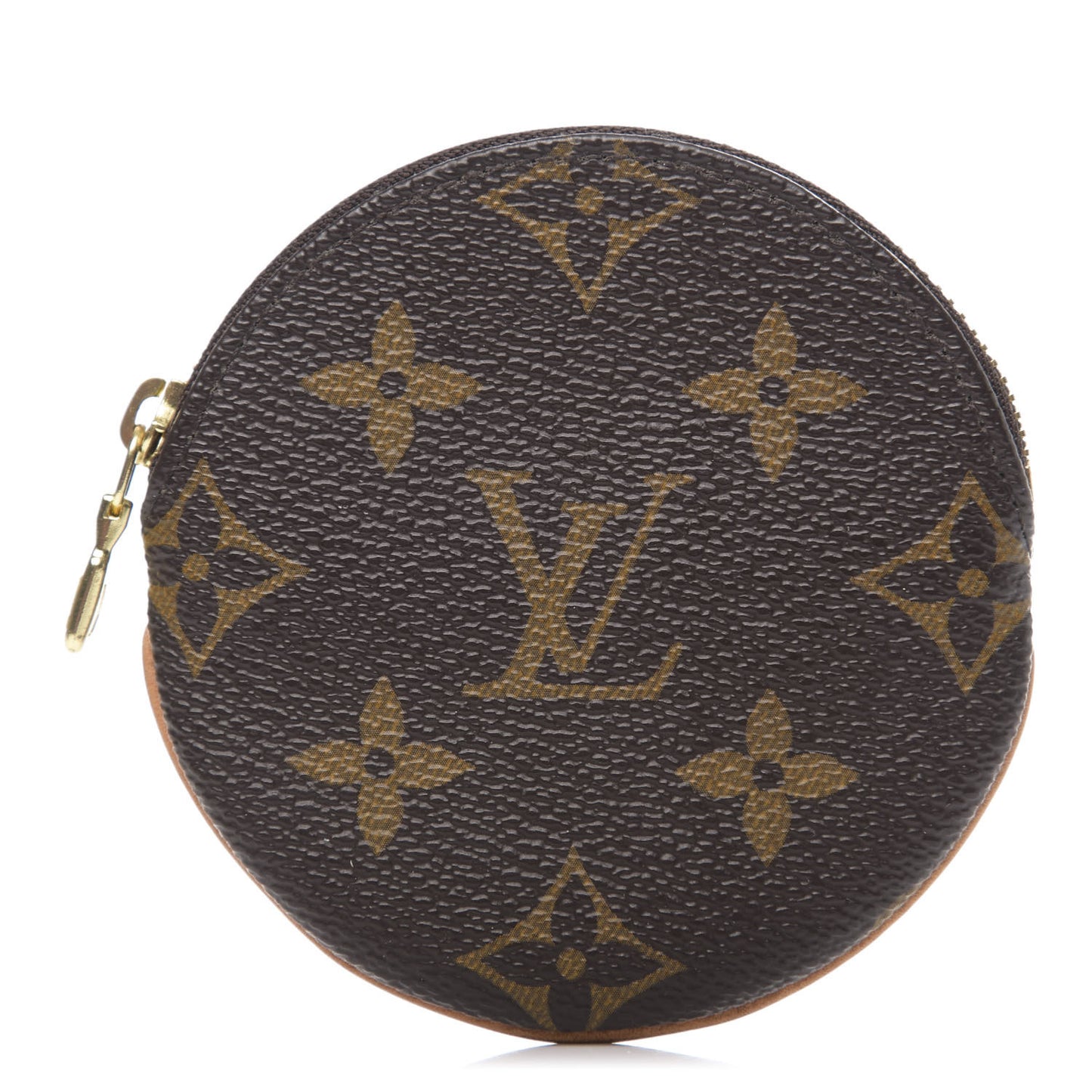 Monogram Round Coin Purse