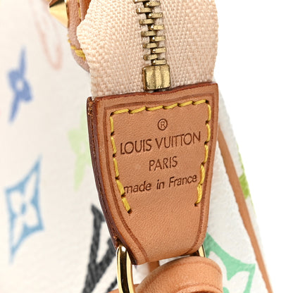 Louis Vuitton Monogram Multicolor Pochette Accessories White 6 of 13