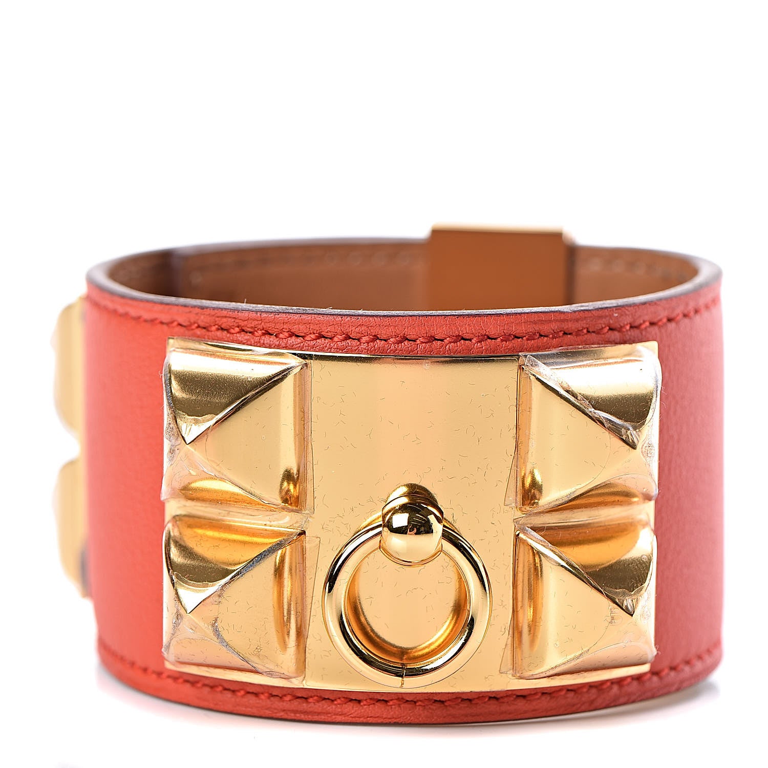 Hermes Swift Collier De Chien CDC Bracelet S Capucine 4 of 7