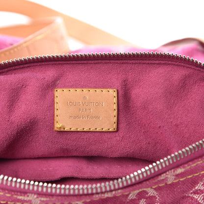 Louis Vuitton Denim Baggy PM Fuchsia 6 of 12