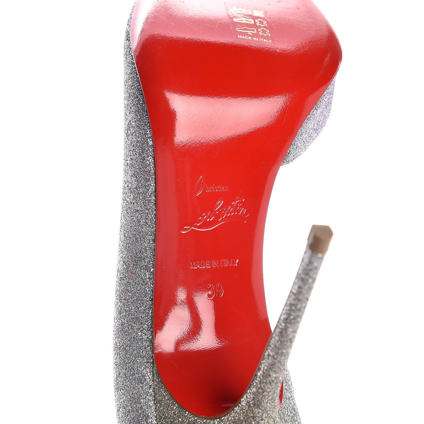 Glitter Mini Specchio Iriza 100 Pumps 39 Drague Light Gold