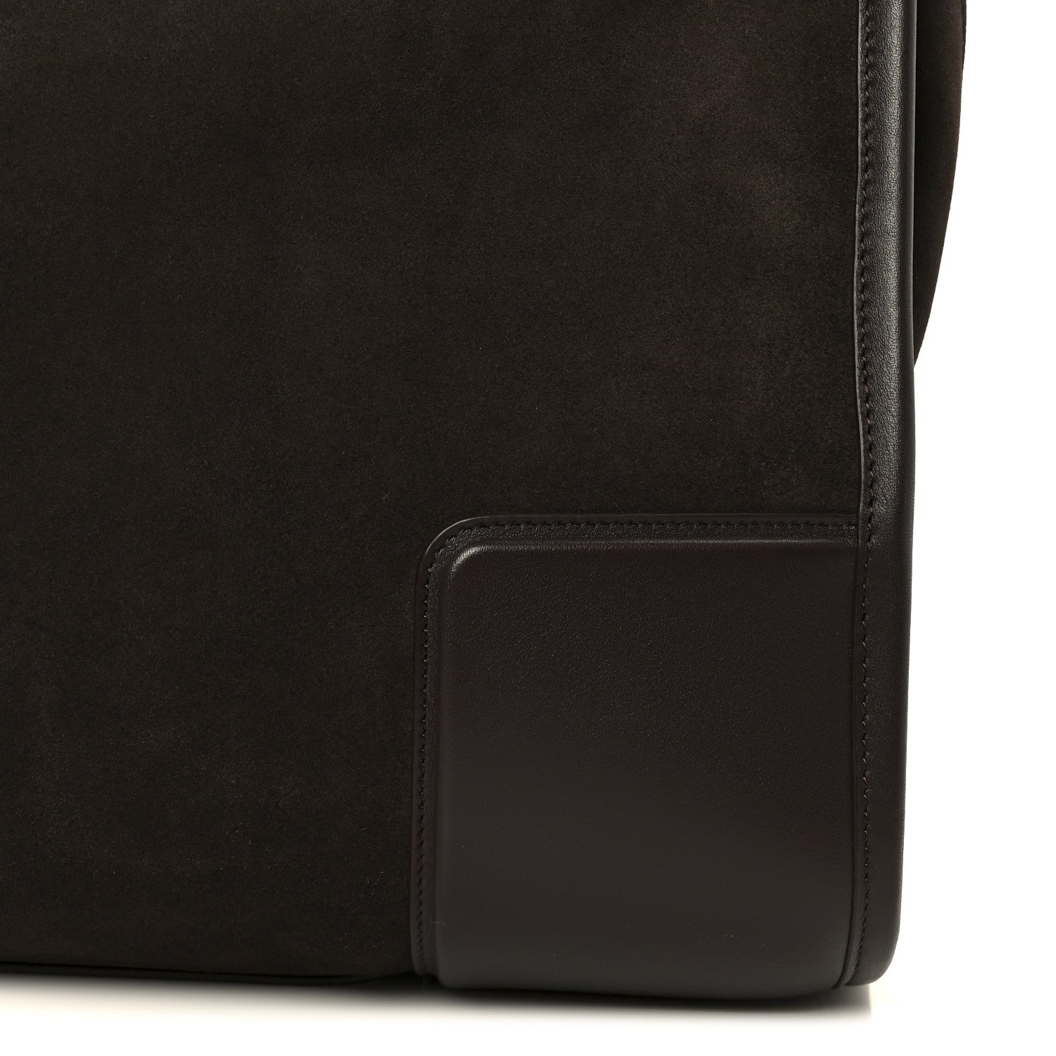 Loewe Suede Calfskin Large Amazona 180 Dark Chestnut 9 of 11