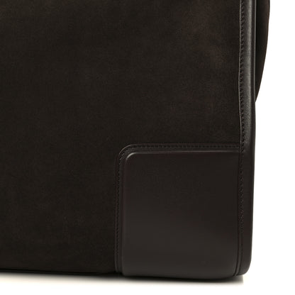 Loewe Suede Calfskin Large Amazona 180 Dark Chestnut 9 of 11