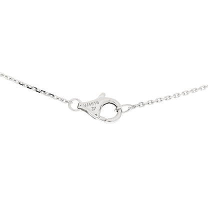 Cartier 18K White Gold Diamond Caresse D'Orchidees Par Cartier Necklace 4 of 6