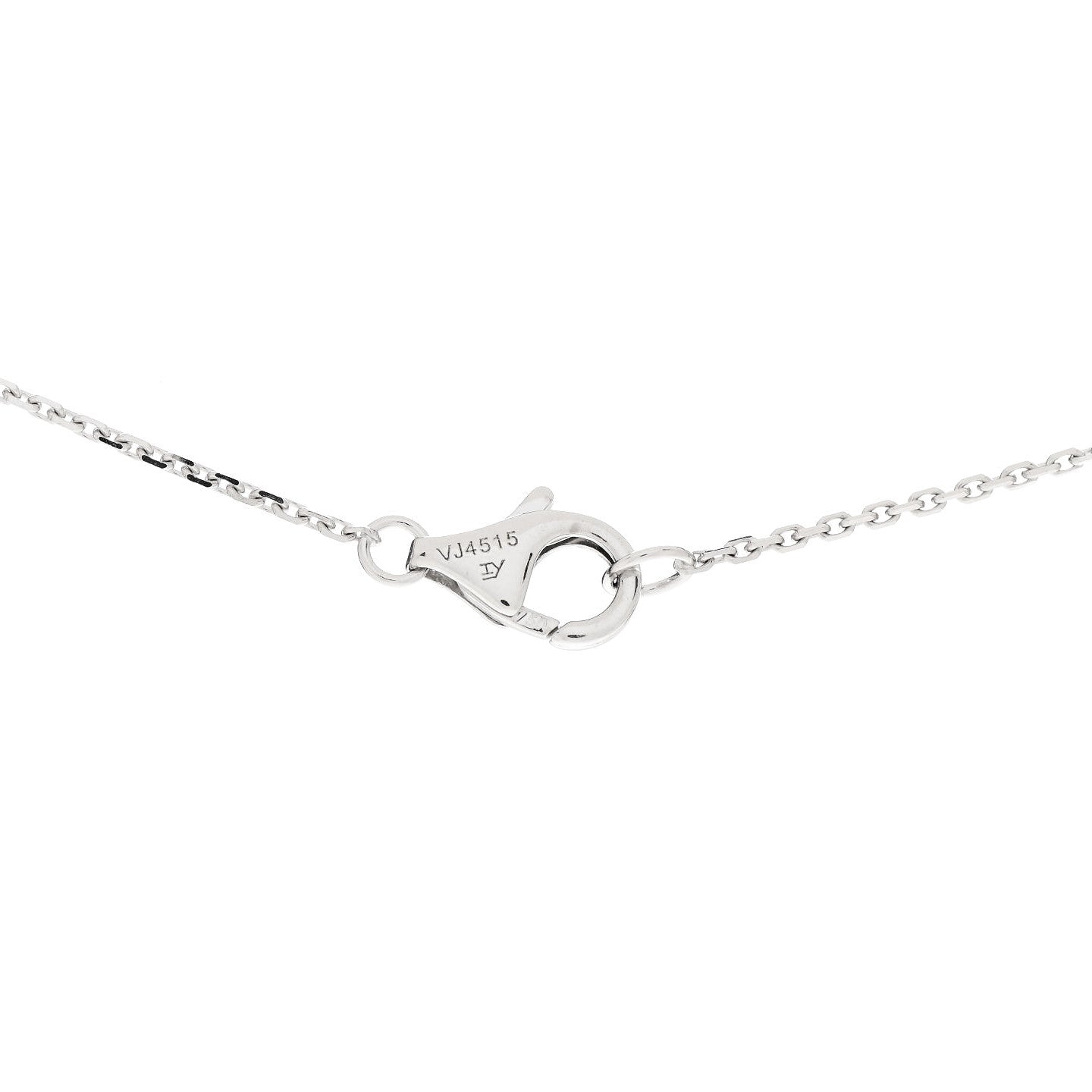 18K White Gold Diamond Caresse D'Orchidees Par Cartier Necklace