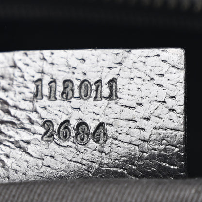 Gucci Monogram Shoulder Bag Black 7 of 10