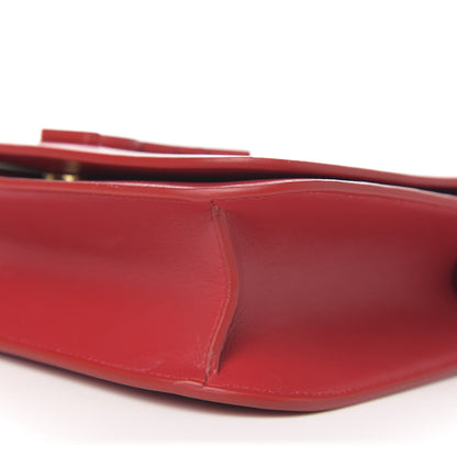 Saint Laurent Smooth Calfskin Small Spontini Saddle Bag Lipstick Red 7 of 9