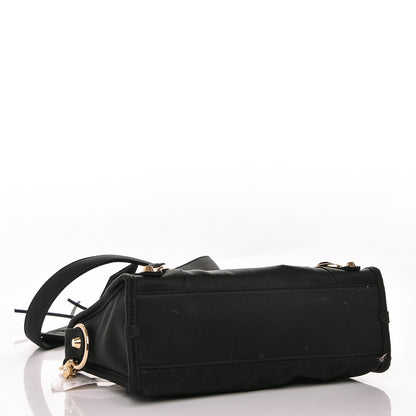 Balenciaga Satin Classic Gold Hardware Mini City Black 4 of 7