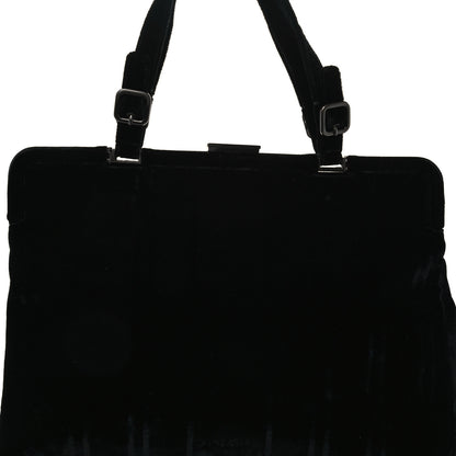 Prada Velvet Frame Bag Black 9 of 11