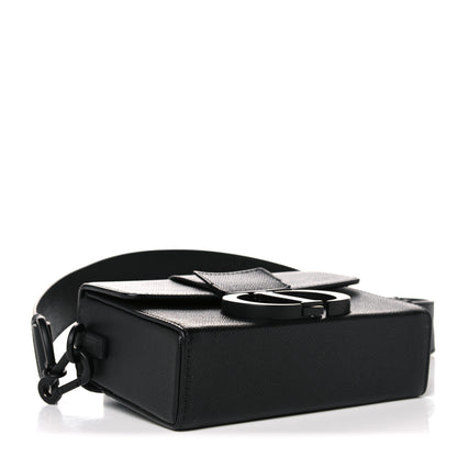 Christian Dior Ultra Matte Grained Calfskin 30 Montaigne Box Bag Black 4 of 12