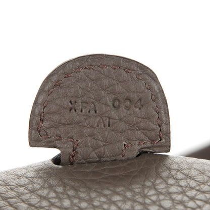 Hermes Taurillon Clemence Evelyne III PM Etain 7 of 8