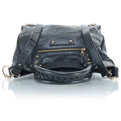 Balenciaga Agneau Giant 12 Rose Gold Hardware Velo Nero Black 4 of 9