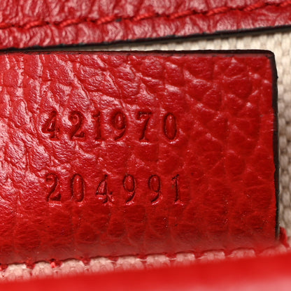 Gucci Calfskin Mini Dionysus Shoulder Bag Hibiscus Red 7 of 10