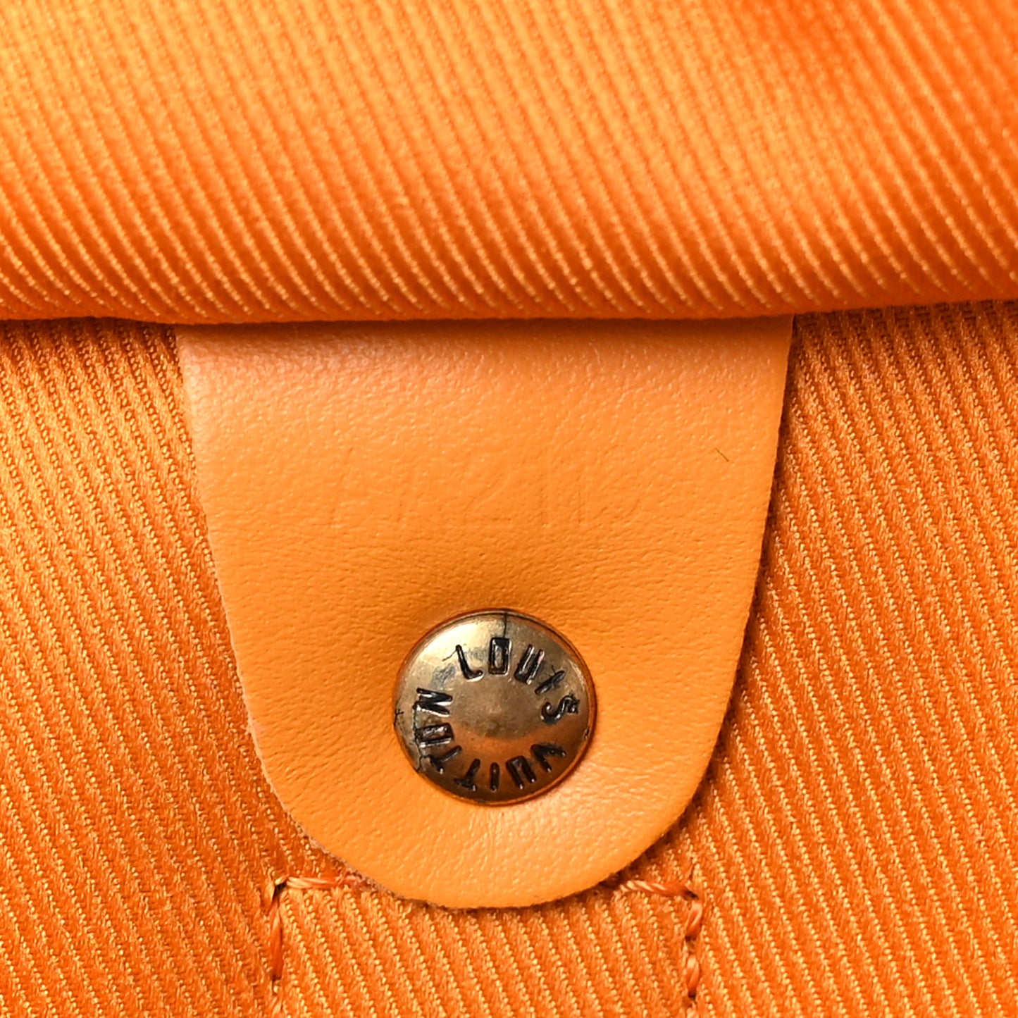 Denim Monogram Keepall Bandouliere 50 Ocre