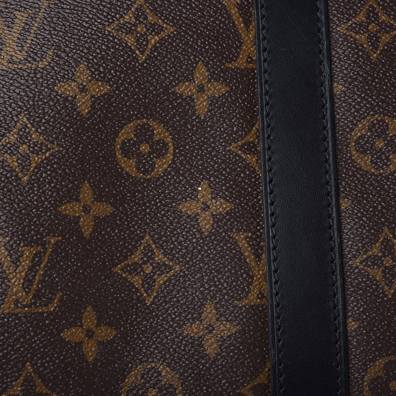 Louis Vuitton Monogram Macassar Keepall Bandouliere 55 9 of 12
